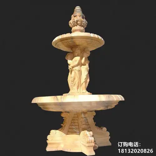 精美的喷泉石雕惠州喷泉石头雕塑厂家