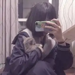 日系高冷女生头像
