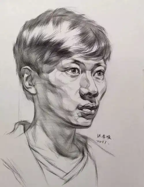 90的人不知道,头像画这样,考央美国美都不是难事