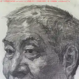 中央美术学院,马跃,素描头像美术高考投稿作品2015092208