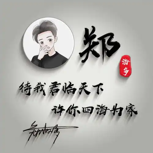 2020新款励志微信头像,粉丝福利,28张姓氏签名头像,喜欢来领取