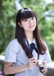 可爱呆萌学生妹清纯制服美眉唯美风格校园春色美女校花清纯写真