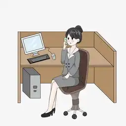 商业女性卡通办公人物手绘插画图片素材其他格式下载动漫人物大全