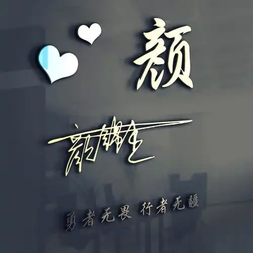 20张黑金大气姓氏微信头像,金属雕刻版,进来看看有你的吗