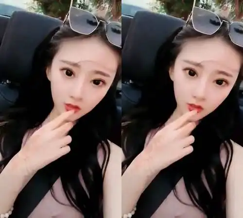 带小姐姐出去玩,大眼睛瓜子脸你们觉得漂亮吗