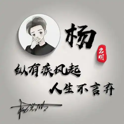 微信头像姓氏头像,挑战全网最美艺术签名头像,不要错过
