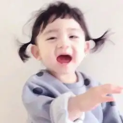 小萌娃头像超可爱头像真是无法接受事实