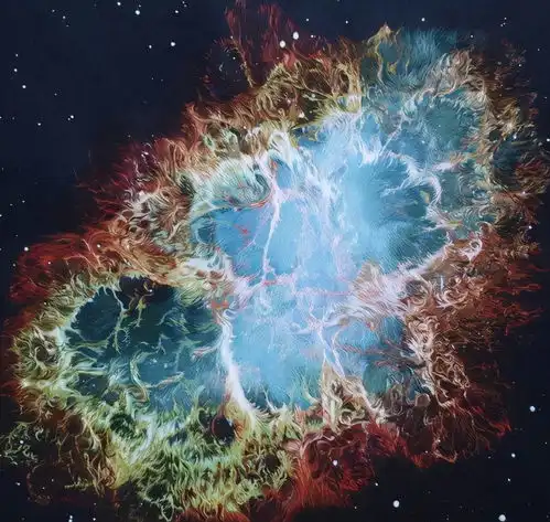 以针代笔,以线着色苏州绣娘陈英华再现绚烂星空天文奇观
