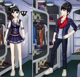 求炫舞团服搭配,男女都要