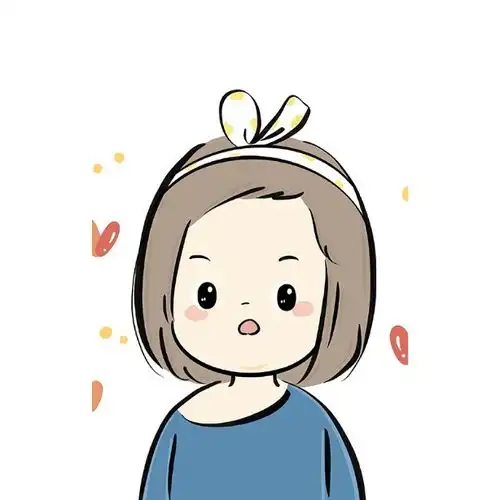 简约女生头像