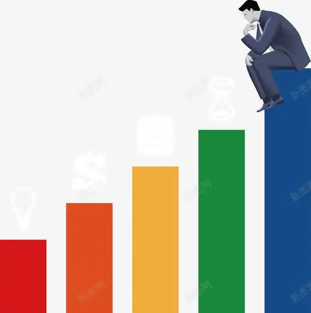 思考的商务人士创意素材思考人物素材