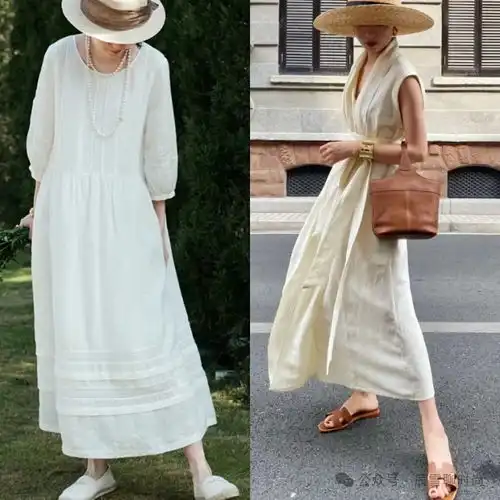 白色亚麻衣服怎么穿好看记住这四个穿衣要点,轻松变时髦精