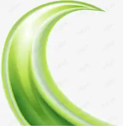 手绘绿色弧线素材图片免费下载高清png千库网图片编号8806563