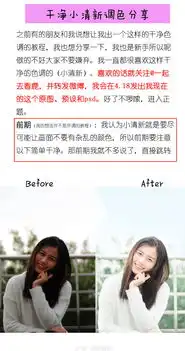 ps干净小清新调色修图思路