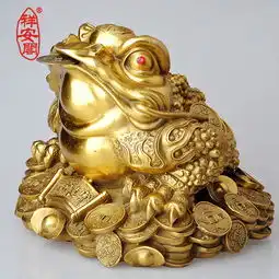 吐钱铜金蟾摆件大号招财旺财位列十大风水法宝