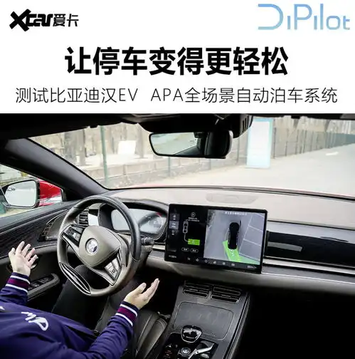 深度体验比亚迪汉ev视觉融合泊车系统