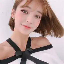 超甜美可爱短发女生头像小清新最流行的短发女生图片头像图片浏览