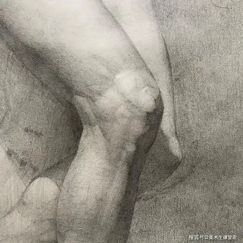 教科书级别的素描,美院教授都推荐列宾美院石膏素描精选造型