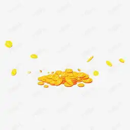 手绘金币素材图片免费下载高清卡通手绘psd千库网图片编号7375408