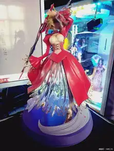 国产手办fate命运之夜红saber暴君尼禄手办开箱和简单评测