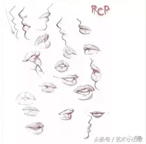 没看过这画嘴巴教程,都不好意思说自己会画嘴