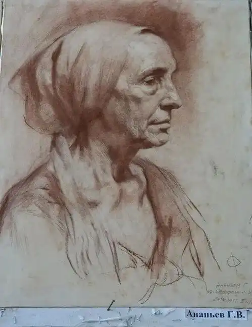 艺术赏析圣彼得堡列宾美术学院优秀素描作品赏析