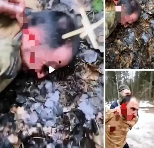 电击下体割耳朵爆眼球,俄公布照片,4名恐怖分子生不如死