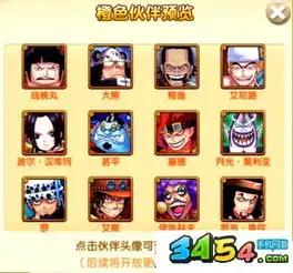 航海王强者之路橙卡英雄哪个最厉害橙卡伙伴选择攻略详解