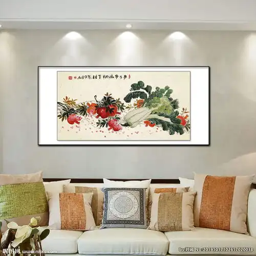 多子多福纳百财图片