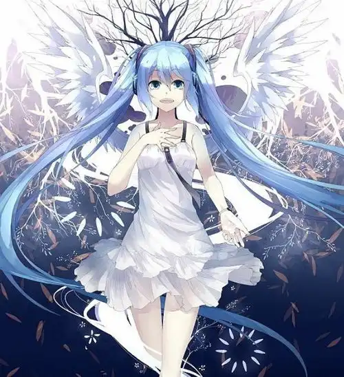 二次元美图欣赏来自二次元的初音,最初的声音,无限的未来