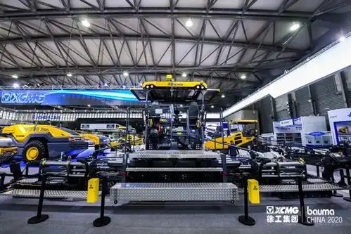 轰动行业徐工5系列成套道路机械在上海宝马展荣耀发布