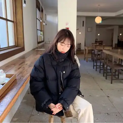 厚外套毛衣阔腿裤冬季时髦显高搭配谁穿谁好看