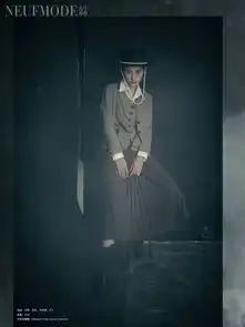 angelababy演绎复古写真雀斑妆容迷离清冷