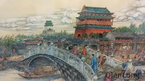 一分半文化杨信老舍文学作品插图北京风情画展图说北京