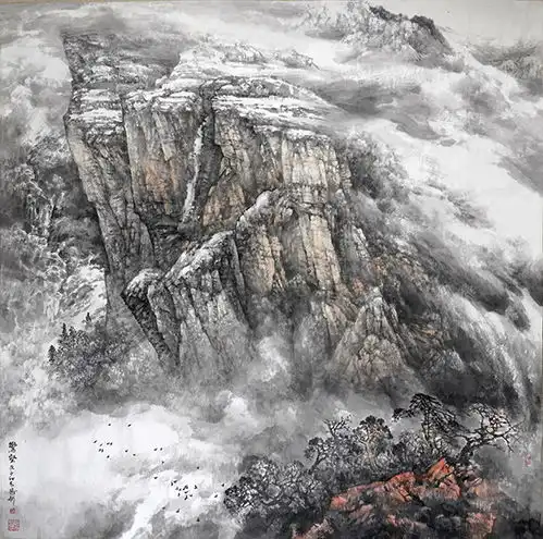 师恩钊的新北派山水