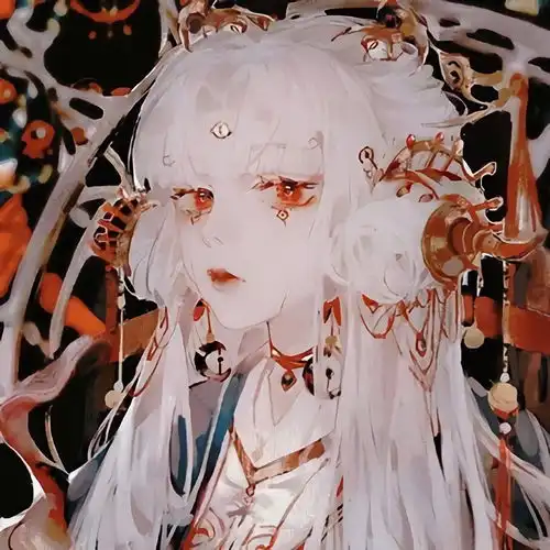 绝美二次元古风女生头像