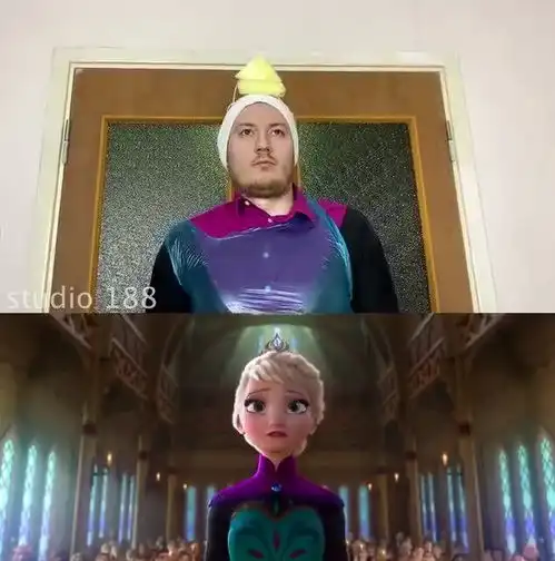 低成本cos冰雪奇缘