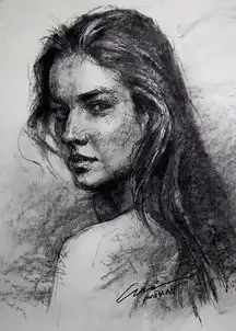 素描头像