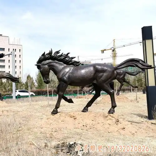 马到成功铜浮雕常州马锻铜雕塑制作厂