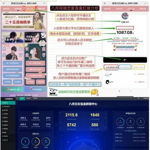 2024全新交友盲盒付费进群二合一源码包含全套源码视频教程
