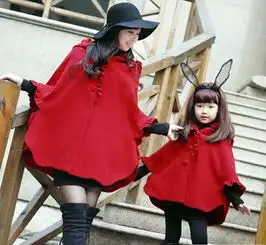 冬季最潮亲子装妈咪宝贝一起秀