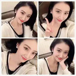 她开心晒自拍与张继科恋情成谜
