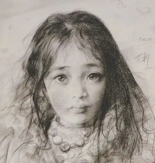中外艺术家作品里的人物眼神,果然是眉目传情