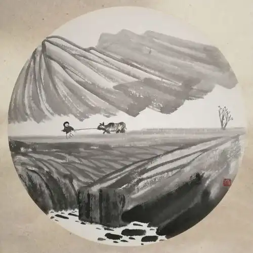 中国画名家画家孔繁静山水画欣赏