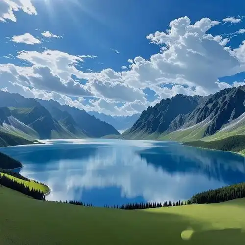 一辈子不想换的高能量山水头像