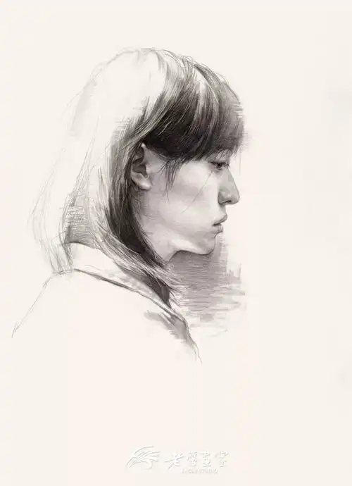 校考不是联考,碰到素描头像写生时,你该怎么办