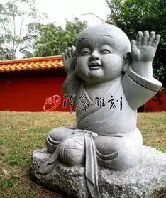 中国佛教寺院中常见的石雕摆放物件