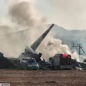 部分记录缺失韩国坠机黑匣子在飞机撞毁前4分钟停录