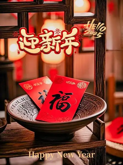 建议收藏恭贺新春祝福壁纸新的一年万事如意,一切顺心如意