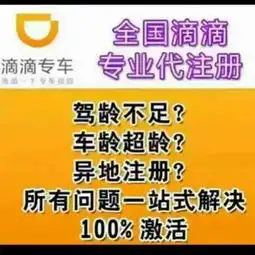 专业注册滴滴